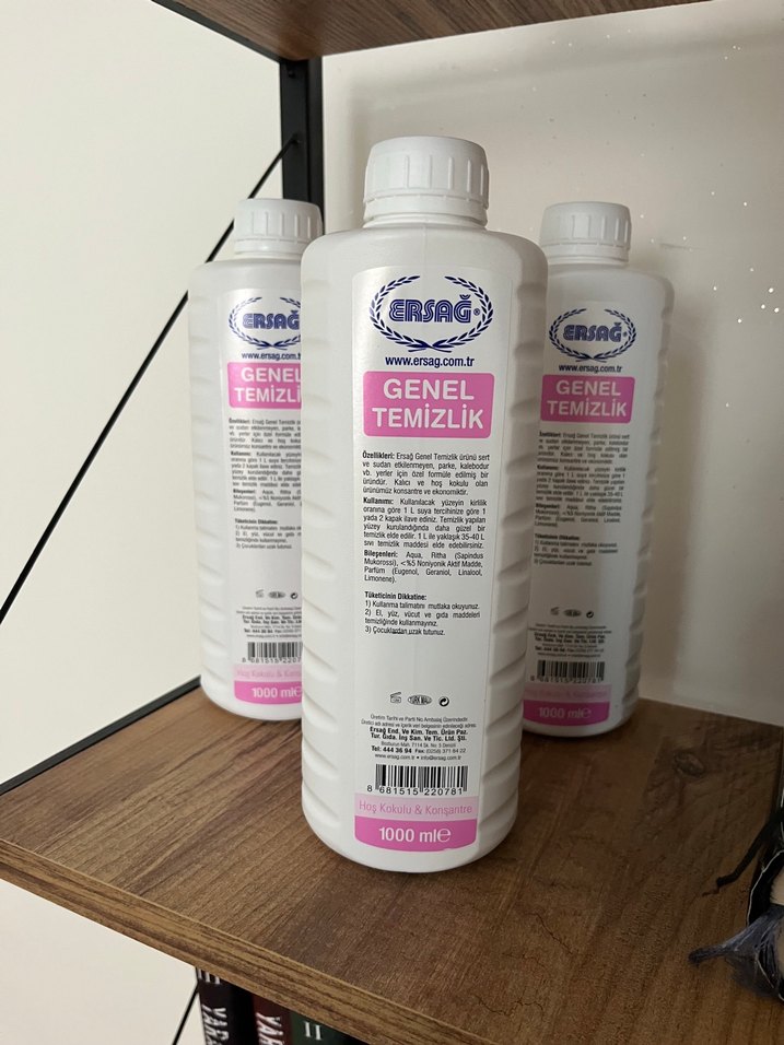 ERSAG Genel Temizlik Şampuanı 1000 ml - Görsel 5