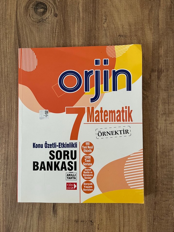 Orjin 7. Sınıf Soru Bankası Seti - Görsel 4