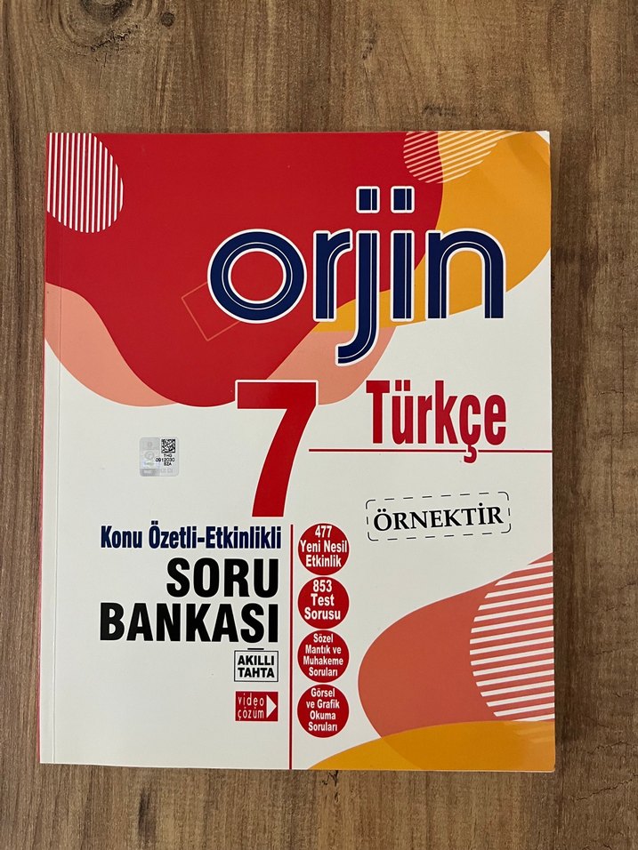 Orjin 7. Sınıf Soru Bankası Seti - Görsel 2