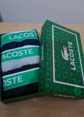 Lacoste İmitasyon Erkek Baskılı Fit Boxer