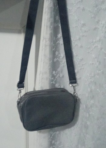 Zara Minimal Siyah Capraz Canta