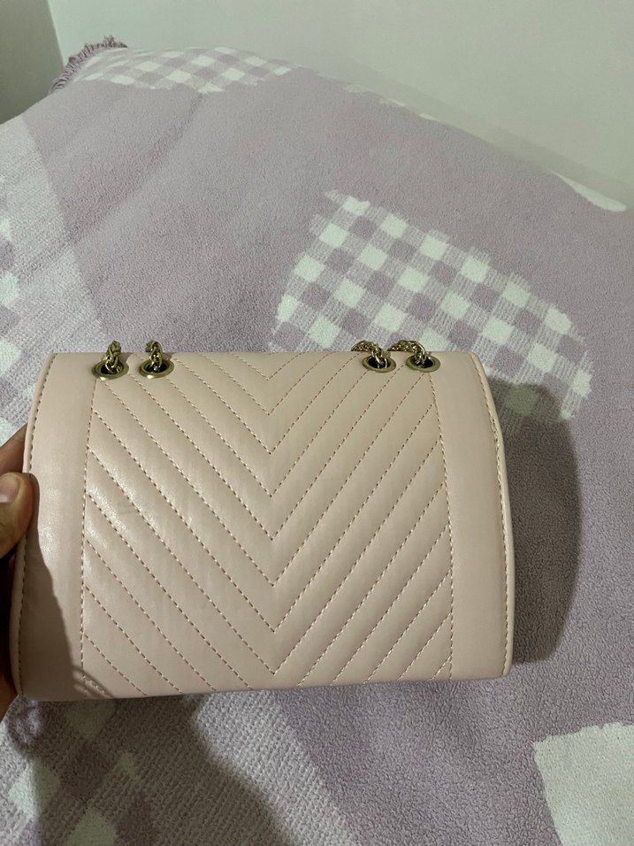 Bej Deri Kadın Omuz Çantası BEYMEN - Görsel 2