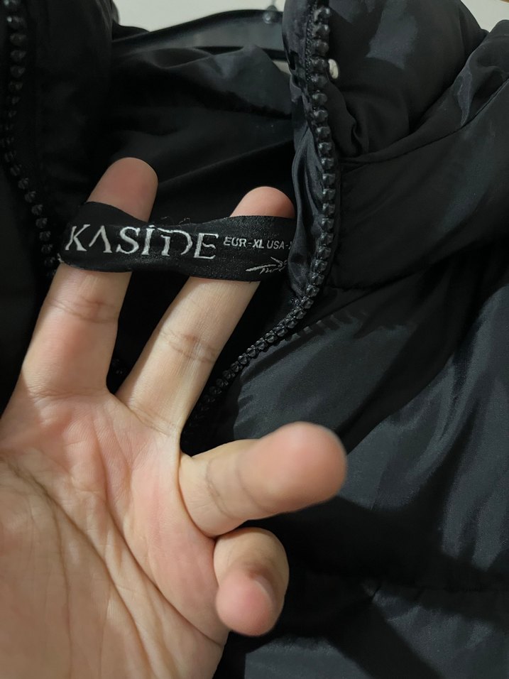 Siyah Düğmeli Kadın Midi Yelek - Görsel 3