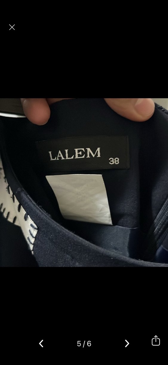 Deri Mini Kadın Blazer Ceket etek takım - Görsel 5