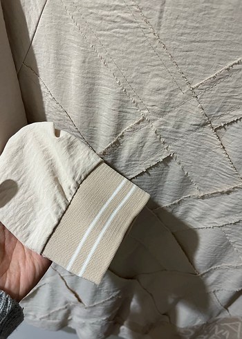 Bej Kadın Uzun Kollu tesettür ikili takım - Görsel 3