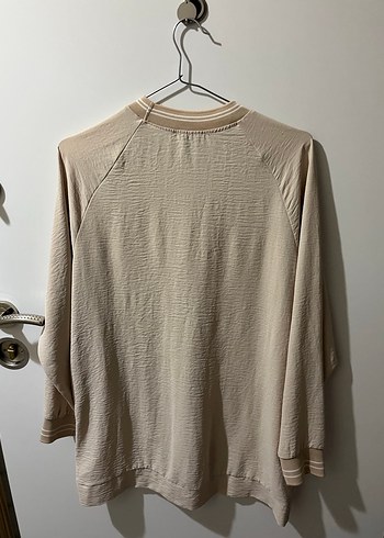 Bej Kadın Uzun Kollu tesettür ikili takım - Görsel 4