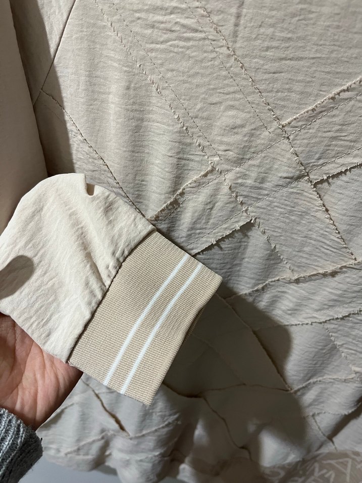 Bej Kadın Uzun Kollu tesettür ikili takım - Görsel 3