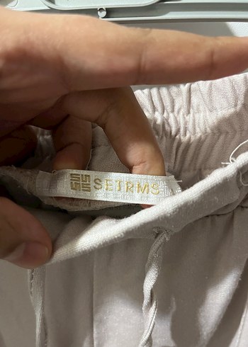 Drapeli Uzun Kollu Bej ikili takım - Görsel 6