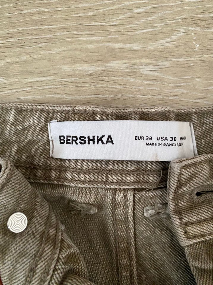 Erkek Kahverengi Bol Kesim Denim Pantolon - Görsel 2