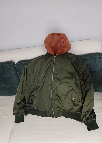 zara çift taraflı bomber ceket