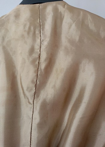 Bej Düğmeli Klasik Erkek Yelek - Görsel 3