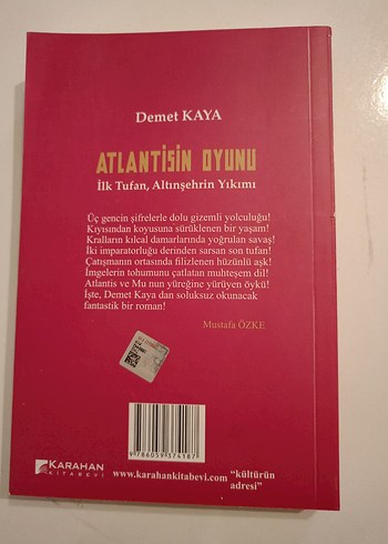 Atlantis'in Oyunu - Demet Kaya - Görsel 2