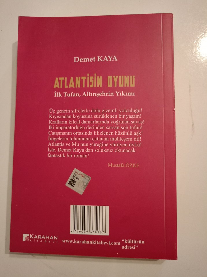 Atlantis'in Oyunu - Demet Kaya - Görsel 2