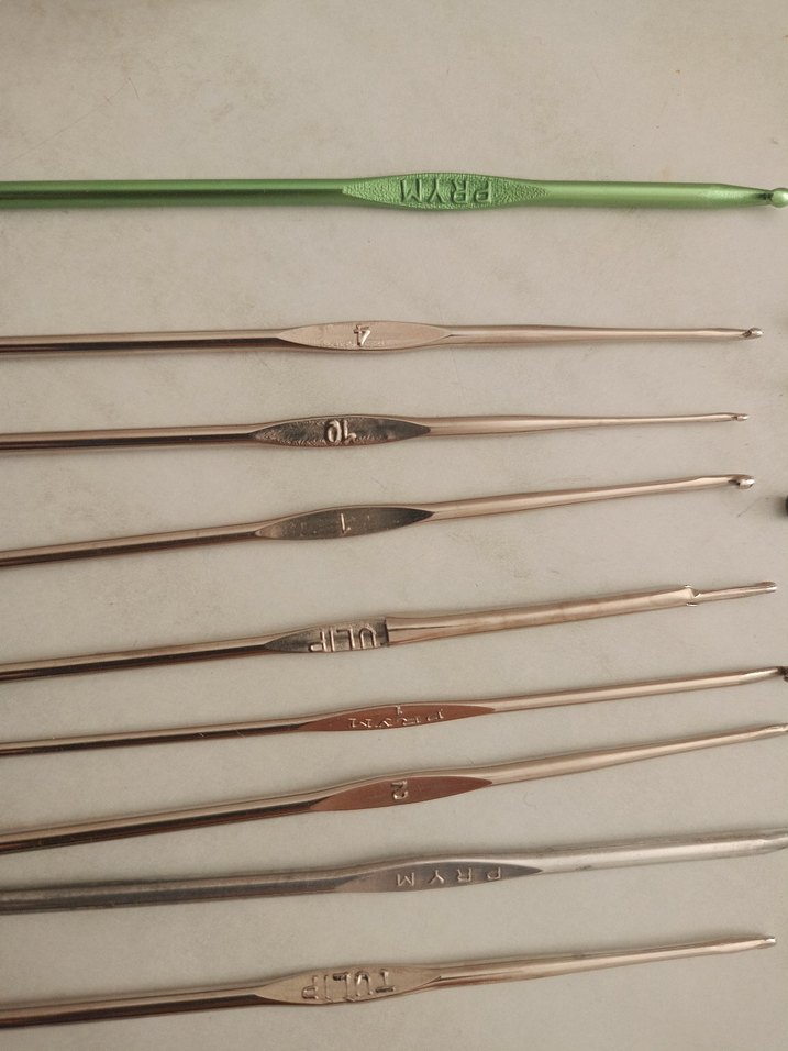 9 Adet Tığ Seti - Görsel 2