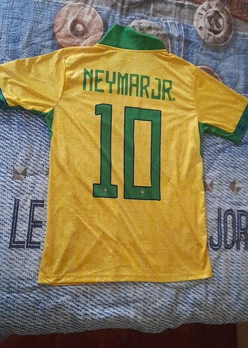 Neymar Brezilya Milli Takımı Erkek Kısa Kollu Futbol Forması