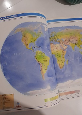 Beden Orta Atlas - Poster Hediyeli