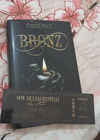 Özge Naz - Bronz Romanı ve Konser Bileti