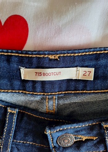 27 Beden Koyu Mavi ispanyol paça Pantolon