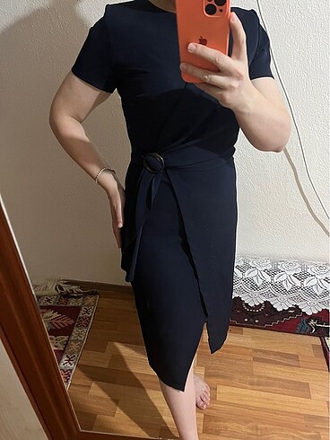 s Beden lacivert Renk Elbise