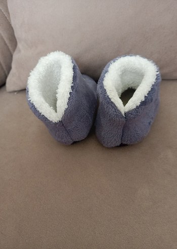 Kürklü Nakışlı Ev Terliği - Görsel 5