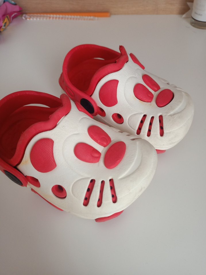 Kız Çocuk Pembe Baskılı Pop Culture Terlik - Görsel 2