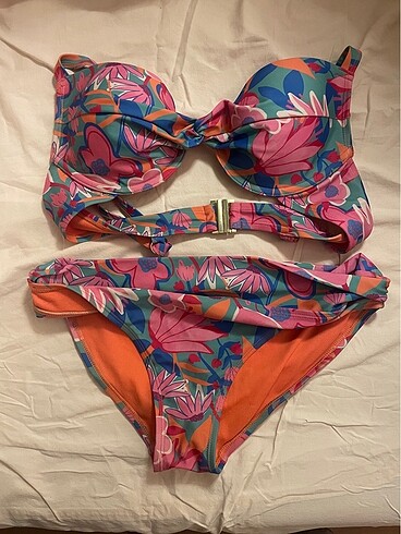 Tu london bikini s beden çok renkli