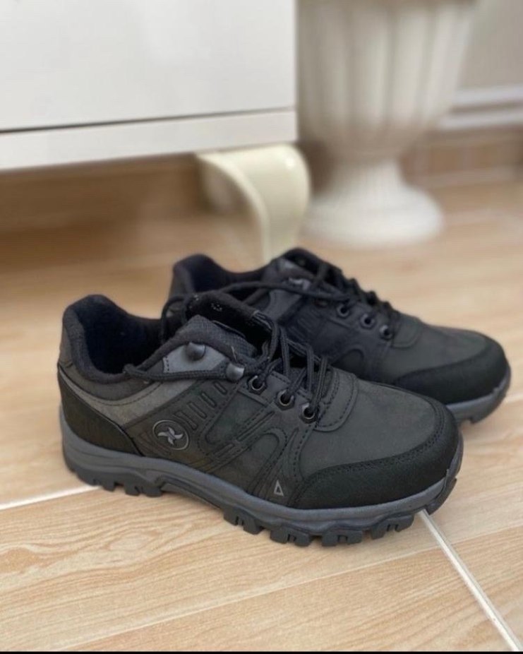 Gri Kamuflaj Bağcıklı Erkek Outdoor Ayakkabı - Görsel 2