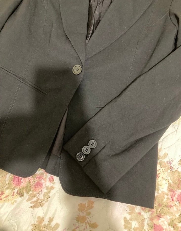 Siyah Kadın Ofis Blazer - Görsel 3