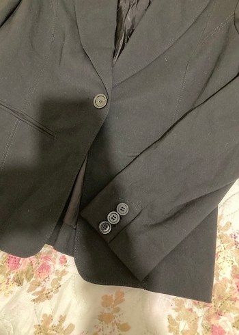 Siyah Kadın Ofis Blazer - Görsel 3