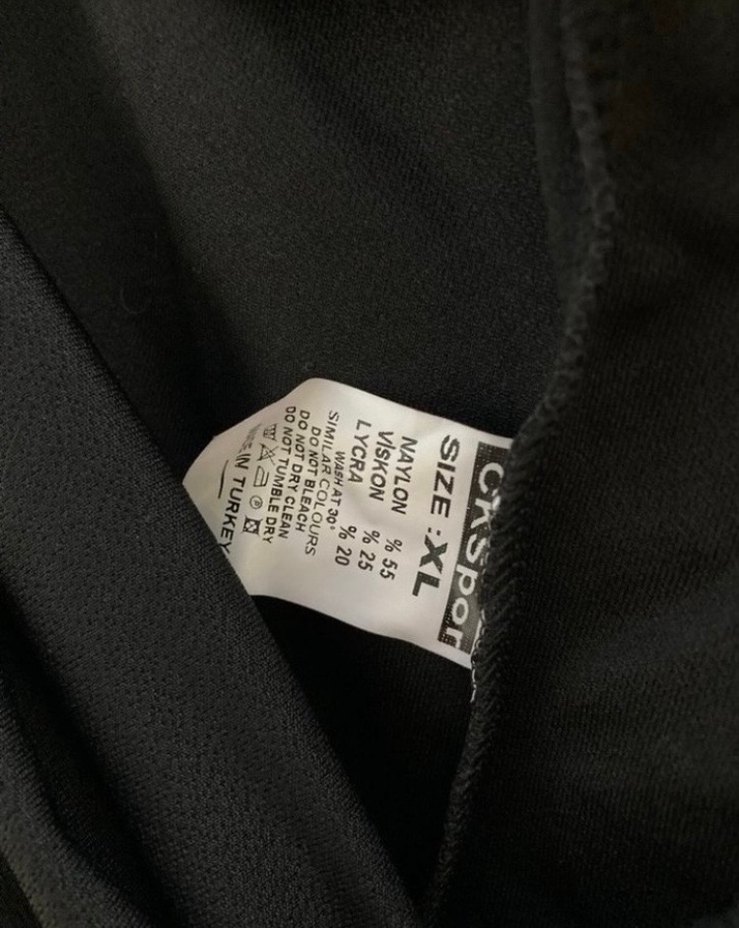 Düz Siyah Mini Etek şortlu - Görsel 2