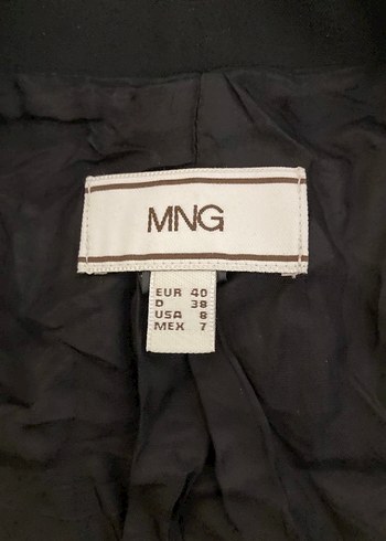 Siyah Kadın Ofis Blazeri - Görsel 2