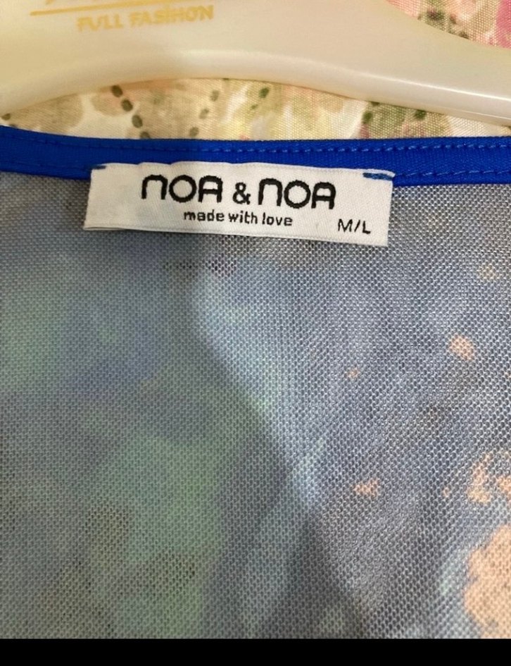 Transparan Uzun Kollu Bluz - Görsel 2