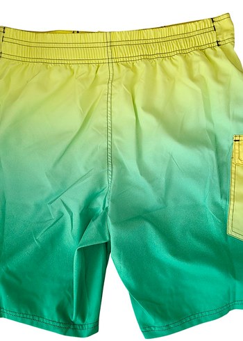 Renkli Tropikal Desenli Erkek Şort Mayo - Görsel 2