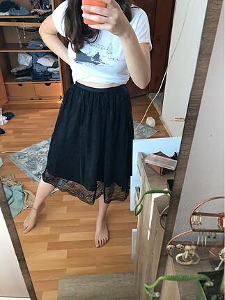 Zara fitilli etek