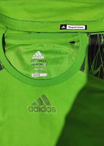 Yeşil Adidas Erkek Spor Tişörtü