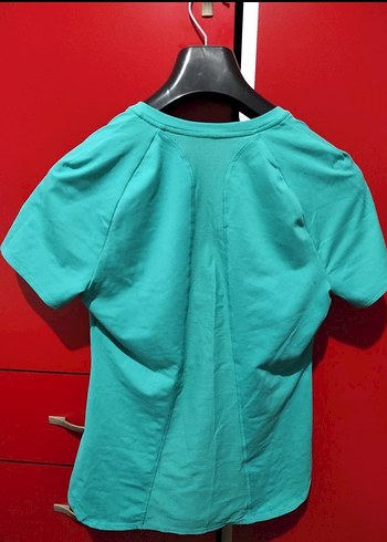 Nike Nike Turkuaz V Yakalı Kısa Kollu Tişört
