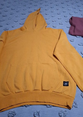 Sarıerkek Kapüşonlu Sweatshirt - Görsel 2