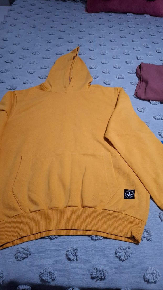 Sarıerkek Kapüşonlu Sweatshirt - Görsel 2