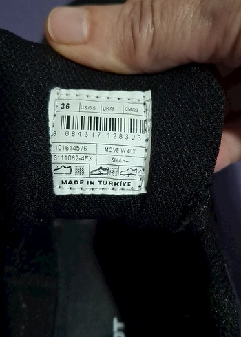 bayan spor ayakkabı hiç giyilmedi - Görsel 6