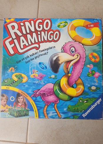 Ringo Flamingo Renkli Flamingo Temalı Masa Oyunu
