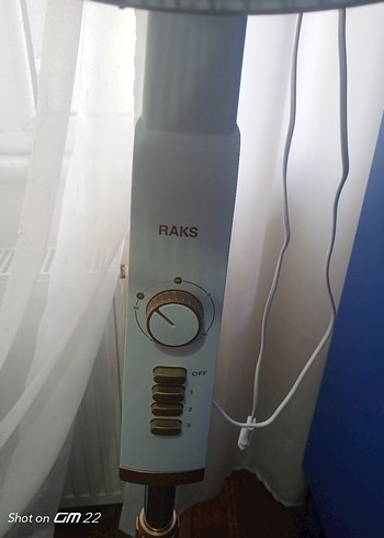 Raks Raks marka Beyaz Renk Ayaklı Sıfır Garantili, Kutulu Vantilatör