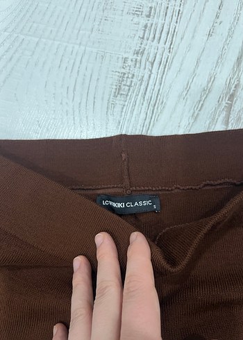 Kahverengi triko takım tesettür bi kaç defa kullanıdı - Görsel 2