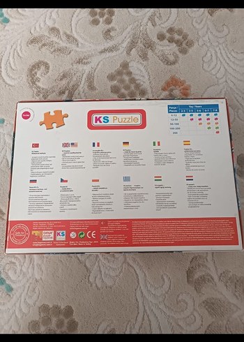 Disney Arabalar 200 Parça Çocuk Puzzle - Görsel 3