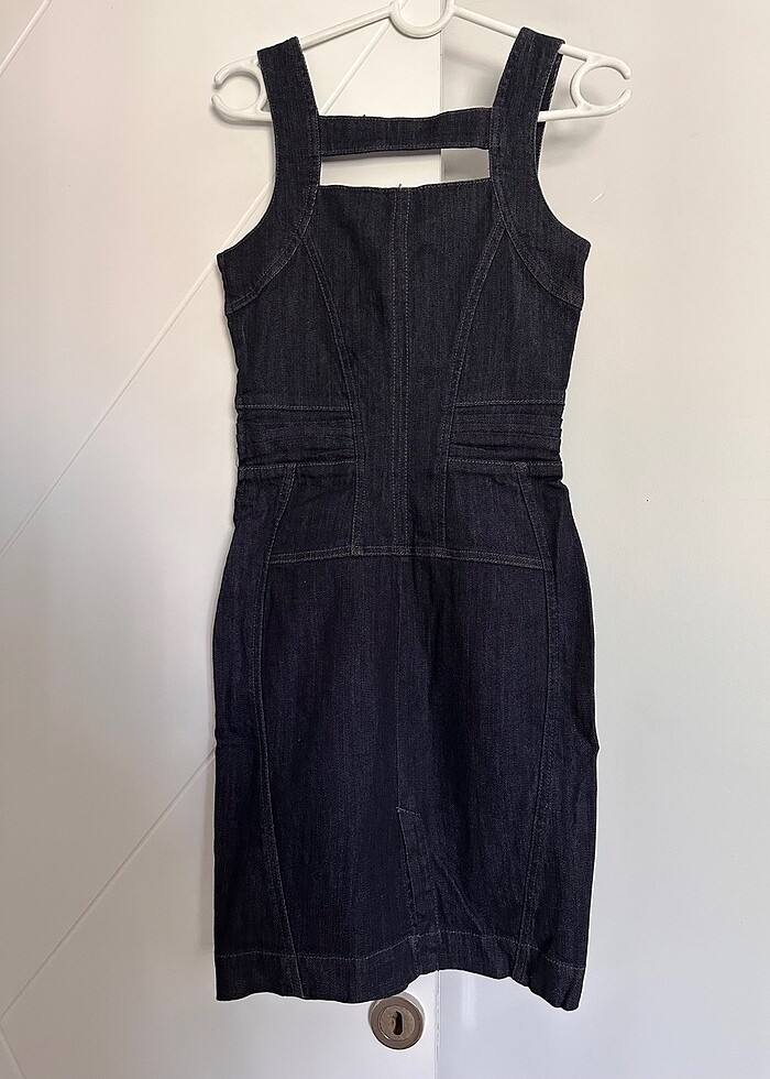 Mango Denim Elbise - Görsel 3