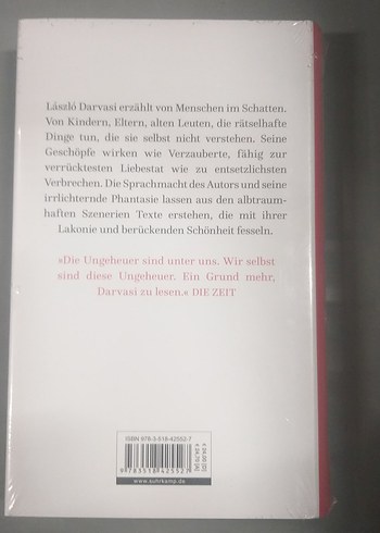 László Darvasi - Wintermorgen Novellen