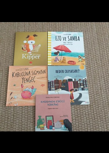 Çocuklar için 5 Kitap Seti