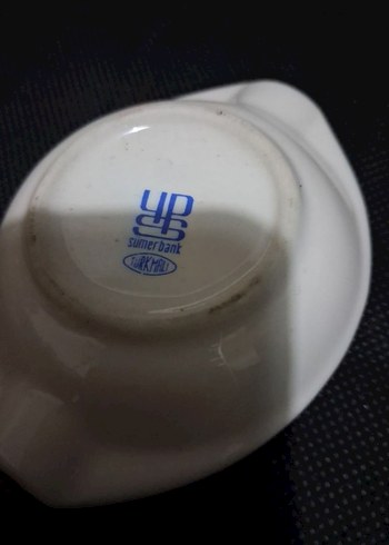 sumerbank Beyaz Klasik Küllük - Görsel 2