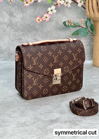 Louis Vuitton Kadın Kahverengi Size: 25 x 18