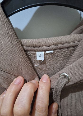 Kapüşonlu Tulum Elbise Sweatshirt - Görsel 4