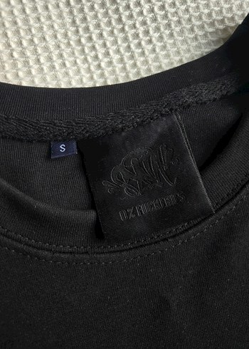 Syna Siyah Oversize Tişört - Görsel 3